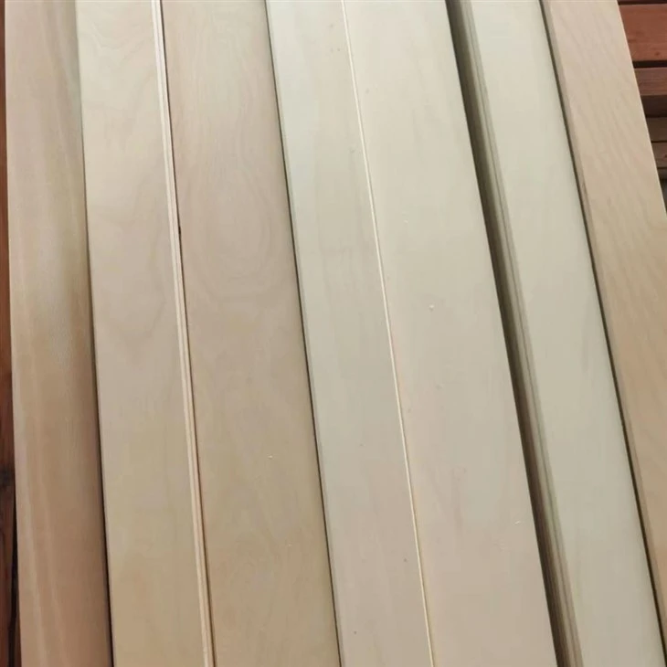 Poplar Flat And Curved Bed Slats high quality